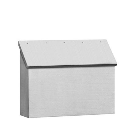 RAZOREDGE Salsbury  Standard Horizontal Style Stainless Steel Mailbox RA960174